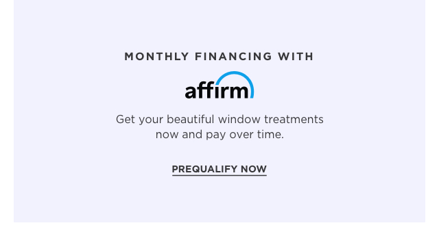 Affirm Financing