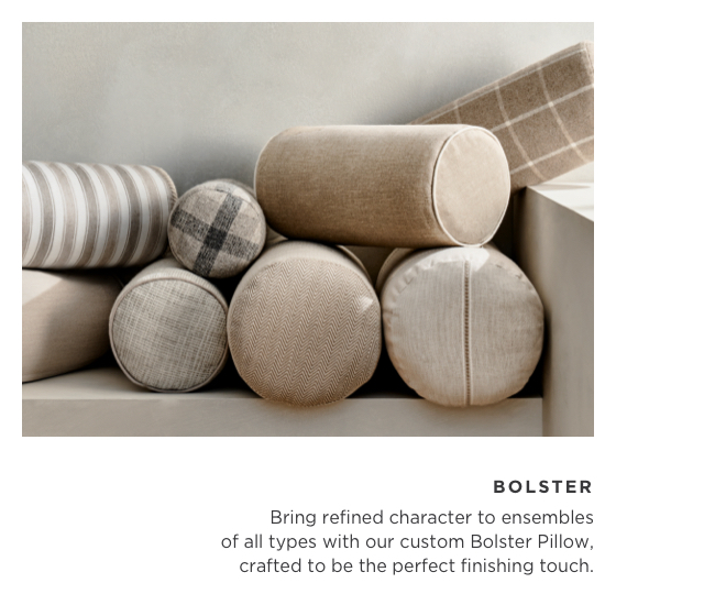 Bolster Pillows