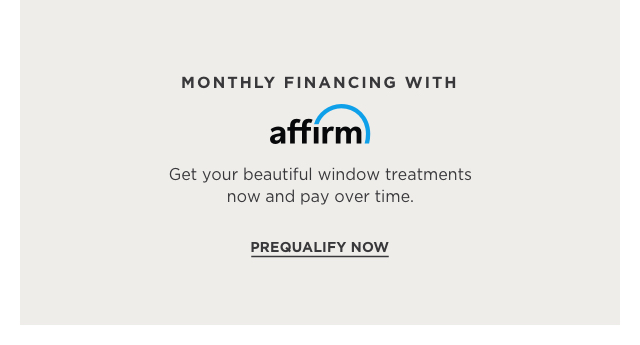 Affirm Financing