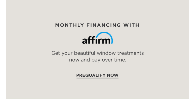 Affirm Financing