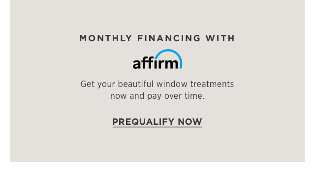 Affirm Financing