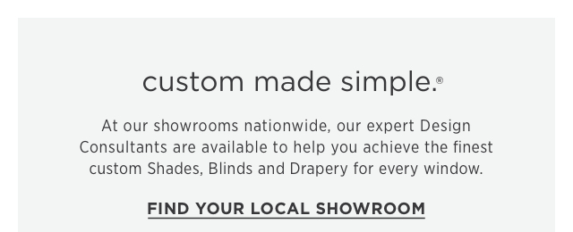 Find Your Local Showroom