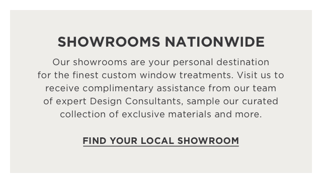 Find Your Local Showroom