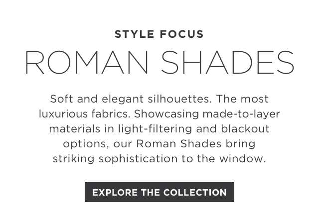 Roman Shades