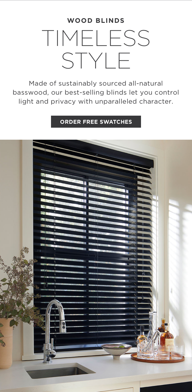 Wood Blinds - Timeless Style