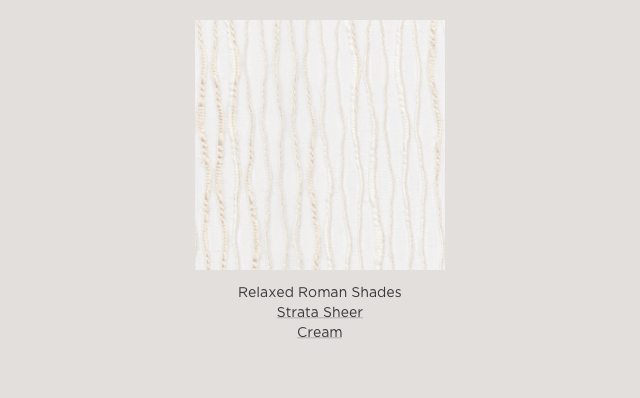 Strata Sheer, Cream