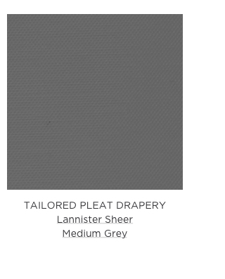 Lannister Sheer, Medium Grey