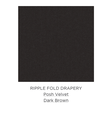 Posh Velvet, Dark Brown