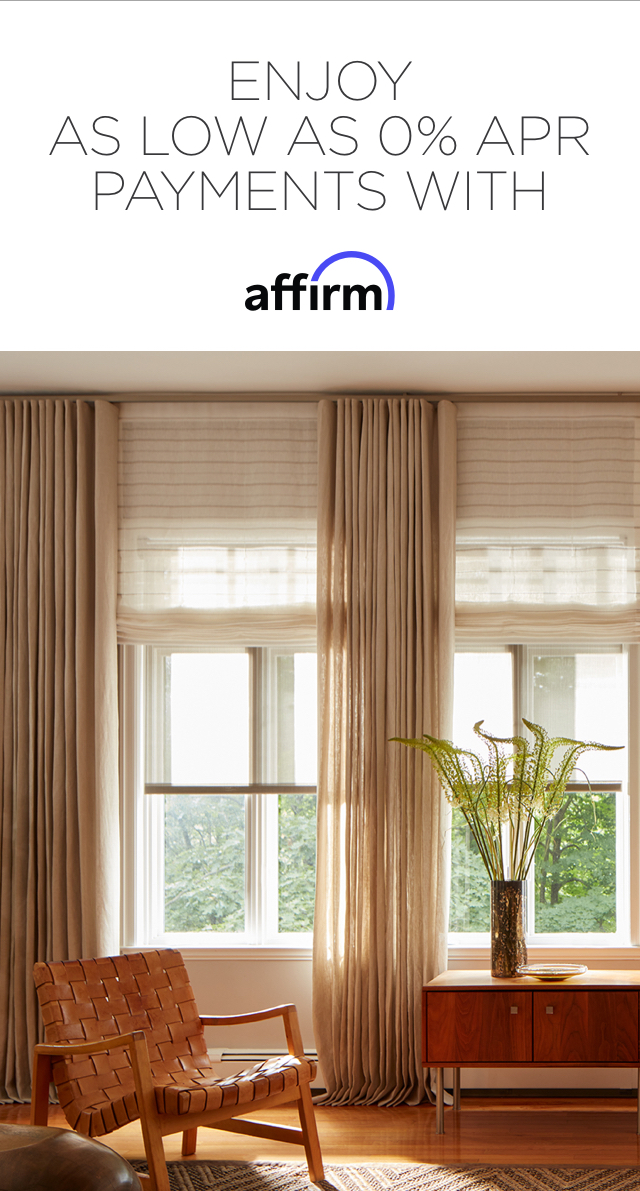 Enjoy As Low As 0% APR Payments With Affirm