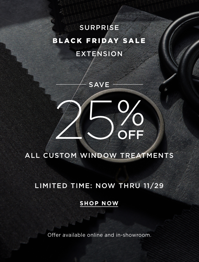 Black Friday Sale Extended