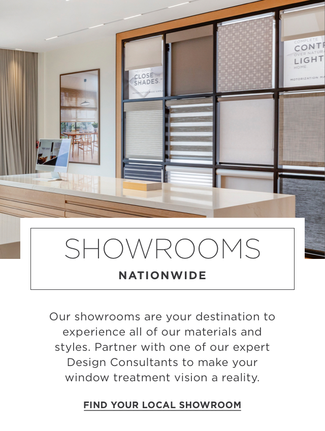 Find Your Local Showroom