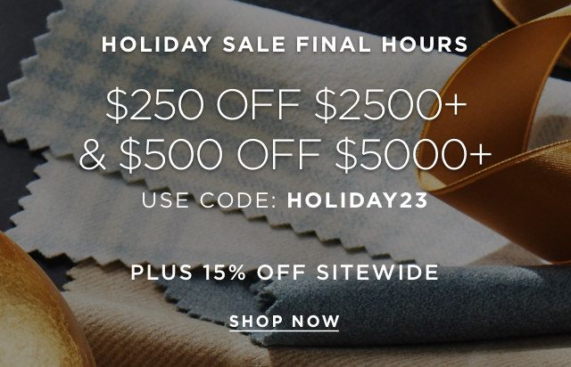 Holiday Sale Extended