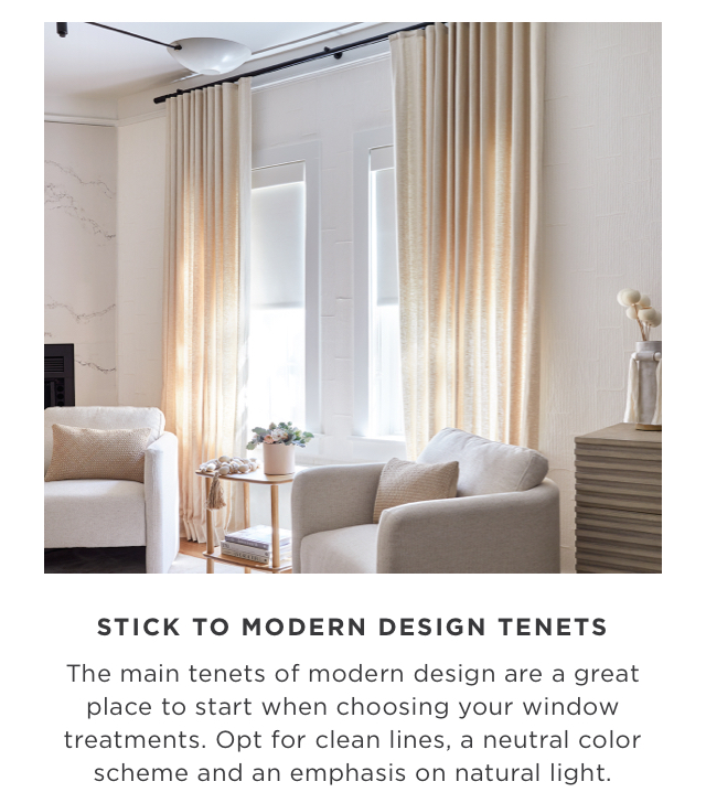 8+ Ideas For Modern Window Treatments