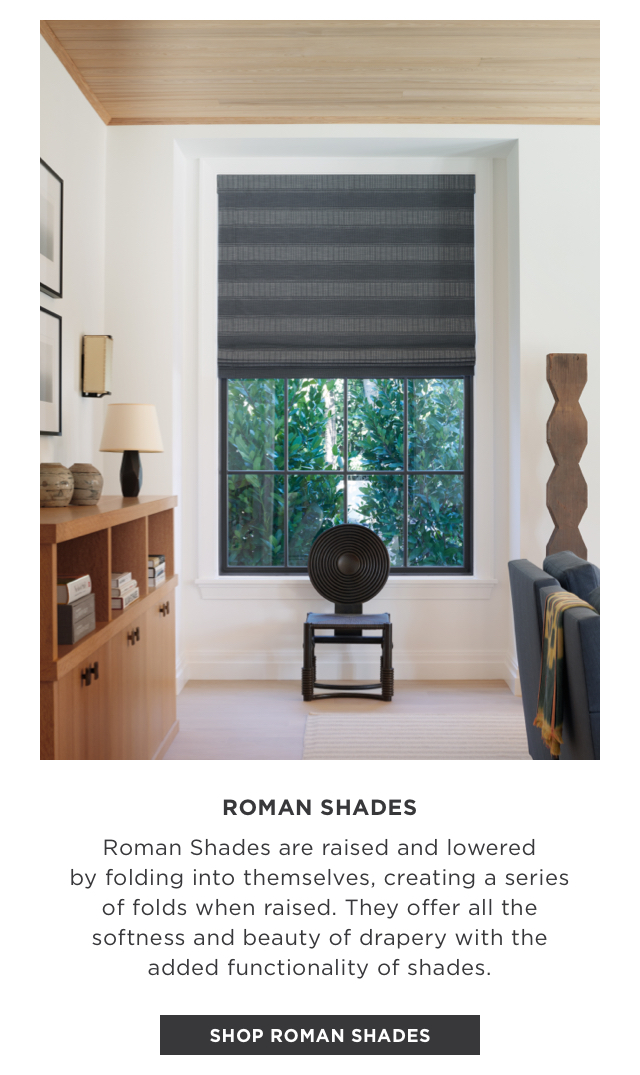 Shop Roman Shades