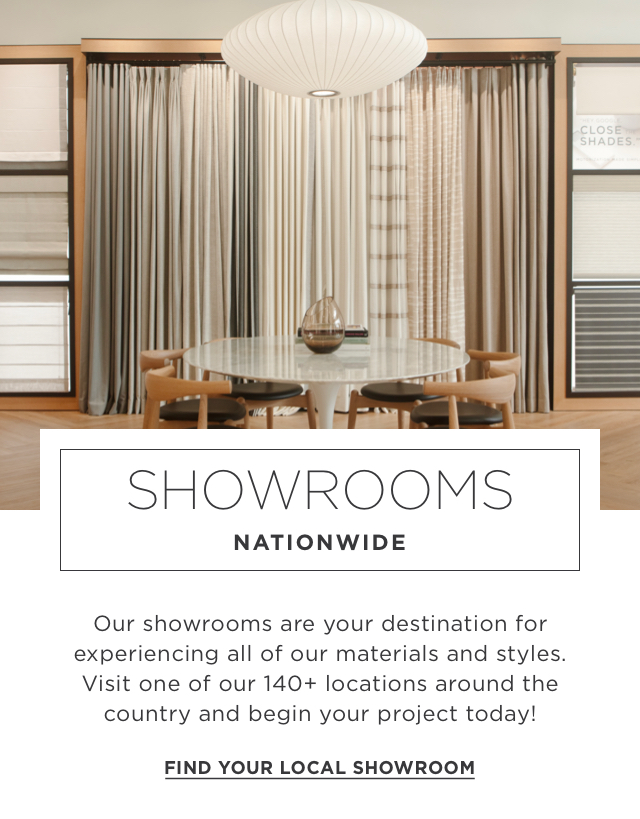 Find Your Local Showroom