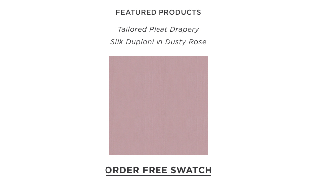 Silk Dupioni, Dusty Rose