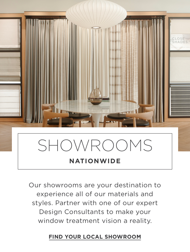 Find Your Local Showroom