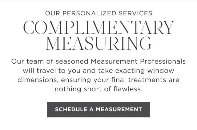 Schedule a Measurement