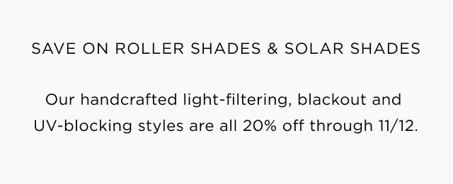 Shop Solar Shades