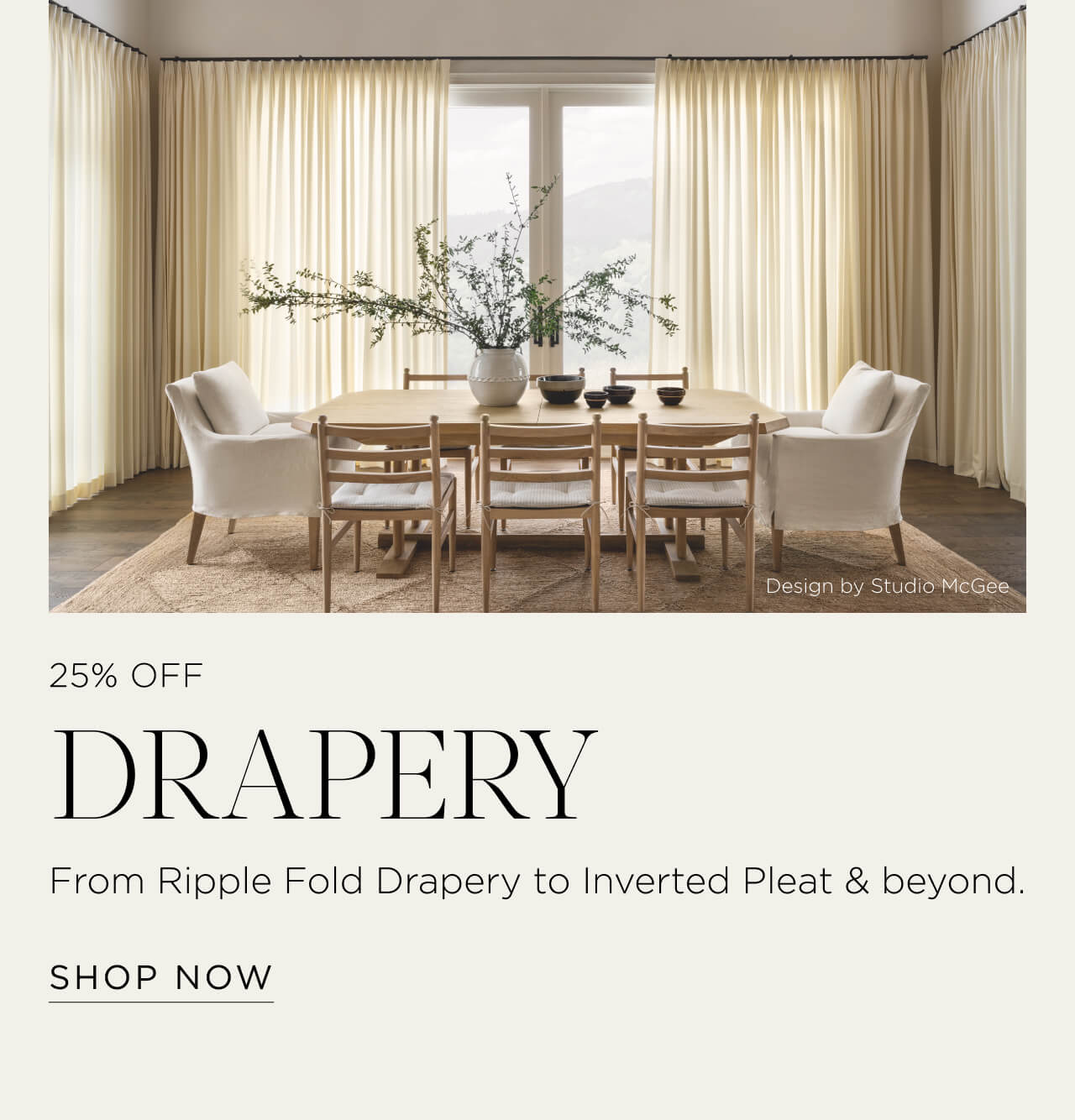 Shop Drapery