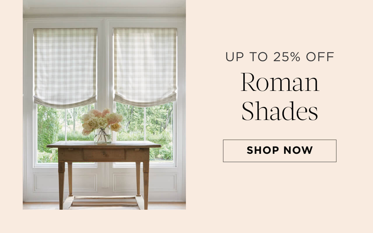 Shop Roman Shades