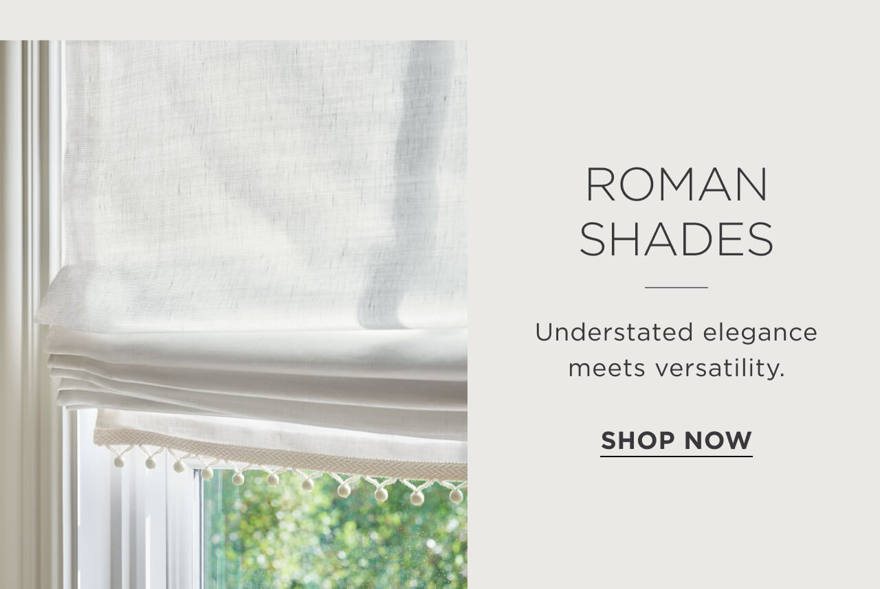 Shop Roman Shades