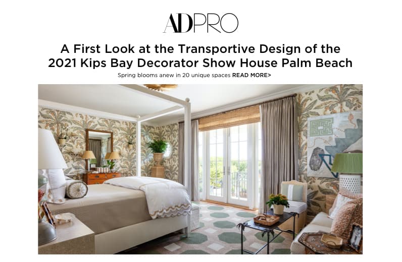 The Shade Store Featured in AD Pro April 2021 
