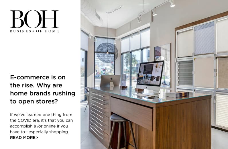 The Shade Store Featured in Business of Home February 2022