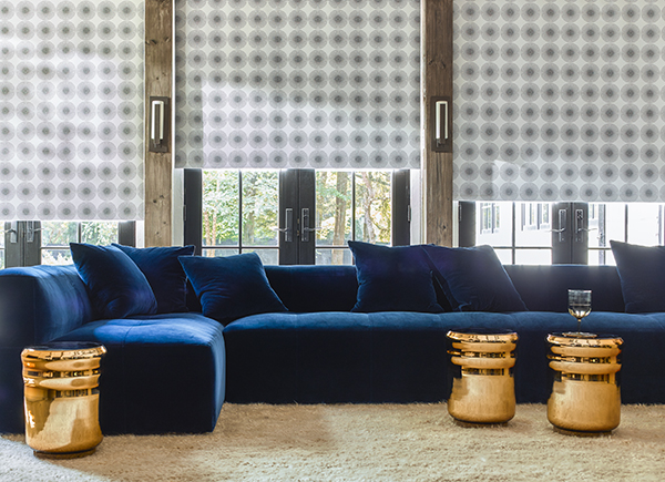 Roller Shades, Material: Supernova II Blackout