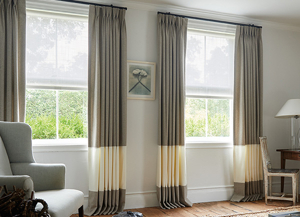 Living Room Window Treatments Shades, Living Room Window Curtain Material