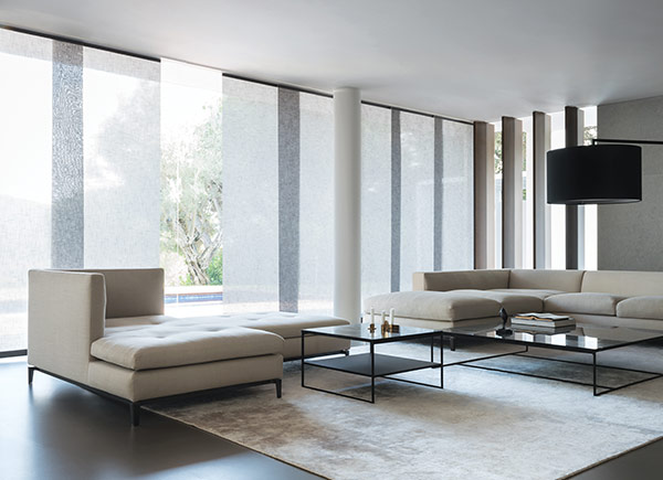 Panel Track Blinds | Park | Grey Panel Track Blinds | Park | Grey