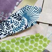 floral window treatment ideas