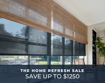Shop Waterfall Woven Wood Shades | The Shade Store - Waterfall Wood Shades With Rope Trim