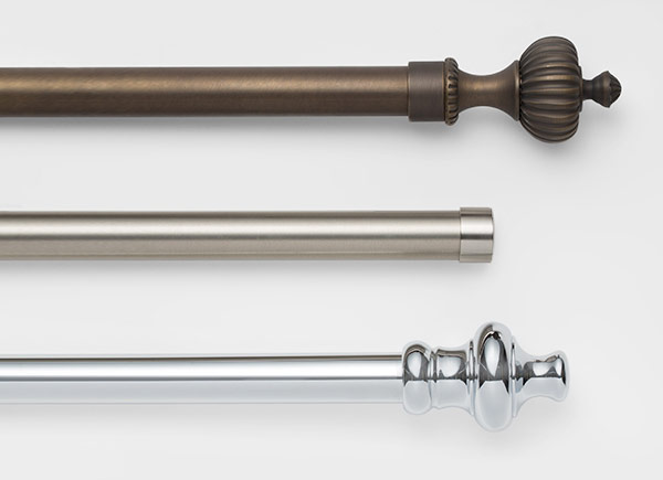 Custom Window Drapery Hardware Drapery Rods The Shade Store