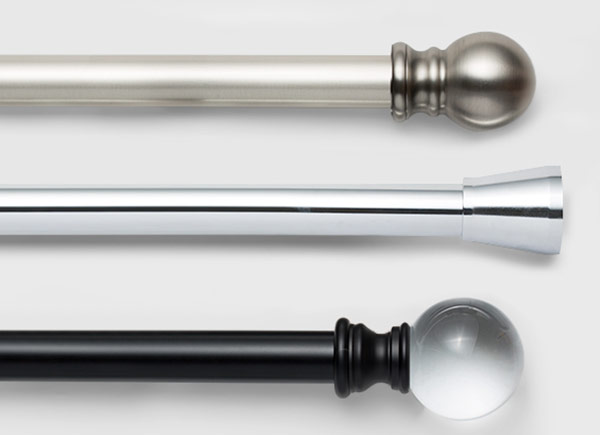 Custom Window Drapery Hardware Drapery Rods The Shade Store